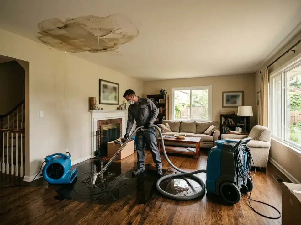 attic-pipe-burst-ceiling-drip-008 — frequently asked questions, Water Damage Restoration & Carpet Care in Thompson's Station…